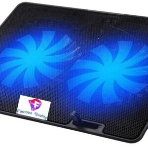 Famous Quality® Cooling Pad and Stand for Laptops Upto 15.6-Inch Electronic Gadgets